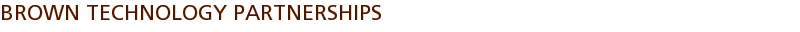 Brown Technology Partnerships (header)
